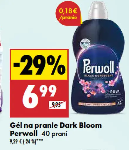 Gél na pranie Dark Bloom Perwoll