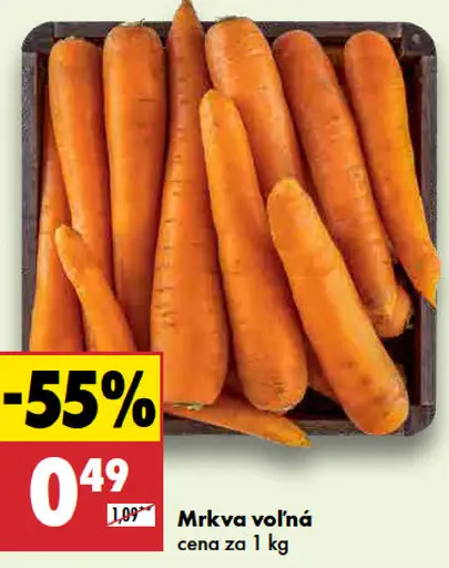 Mrkva voľná