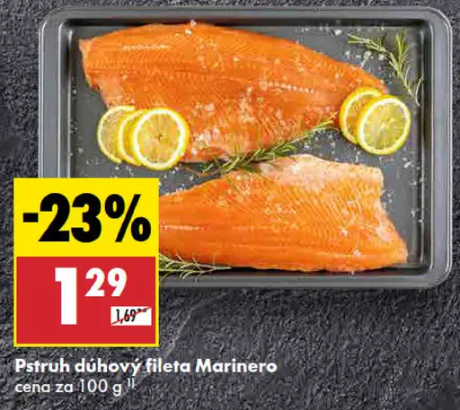 Pstruh dúhový fileta Marinero