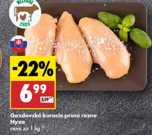 Hyza Gazdovské kuracie prsia rezne