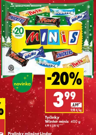 Winter Minis Tyčinky