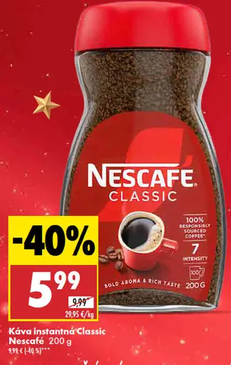 Nescafé instantná káva Classic