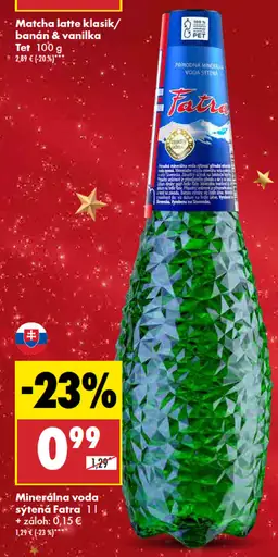 Fatra Prírodná minerálna voda sýtená