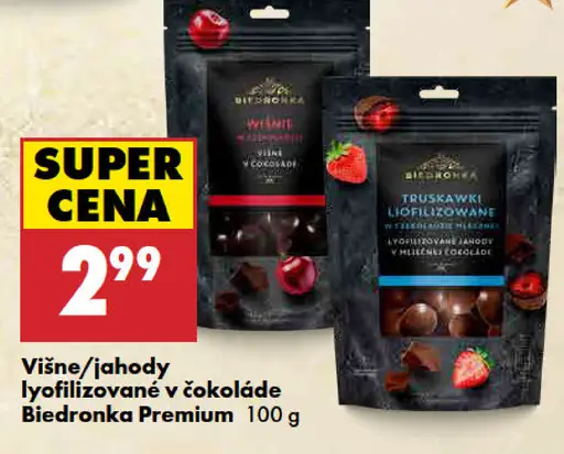 Biedronka Premium Višne/jahody