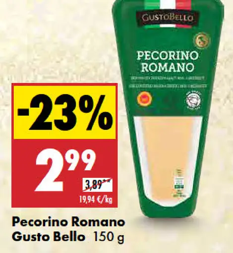 Gusto Bello Pecorino Romano