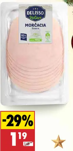 Delisso Nature morčacia šunka