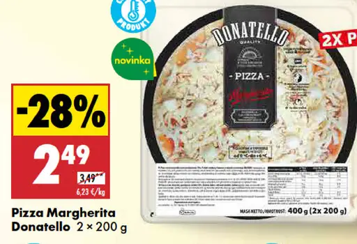 Donatello Pizza Margherita