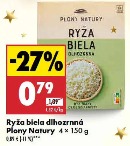 Ryža biela dlhozrnná