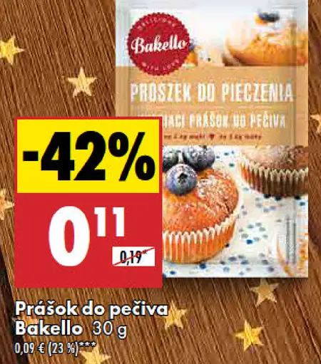 Bakello Prášok do pečiva