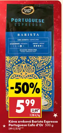 Cafe d'Or Barista Espresso Portuguese