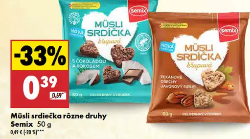 Müsli srdiečka