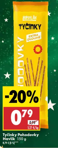 Havlík Tyčinky pohodovky