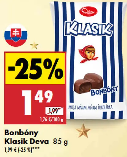Bonbóny Deva Klasik