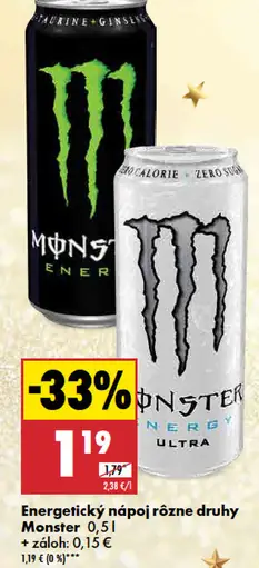 Monster Energetický Nápoj