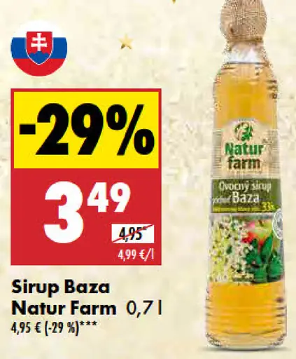 Sirup Baza Natur Farm