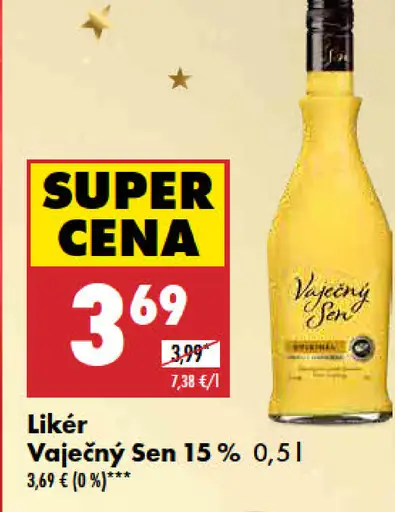 Vaječný sen likér