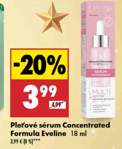 Eveline pleťové sérum Concentrated Formula
