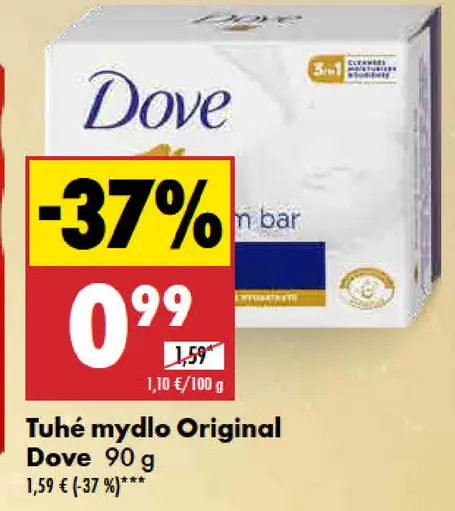 Dove Tuhé mydlo original