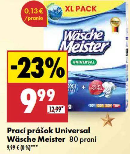Wäsche Meister Prací prášok Universal