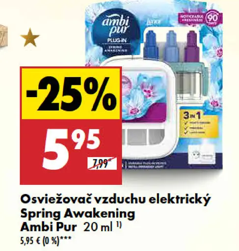 Ambi Pur Osviežovač vzduchu elektrický Spring Awakening