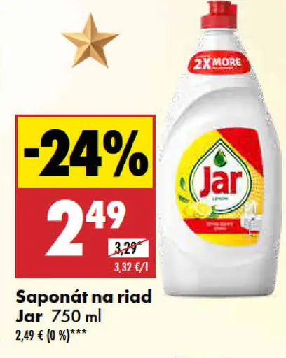 Jar saponát na riad