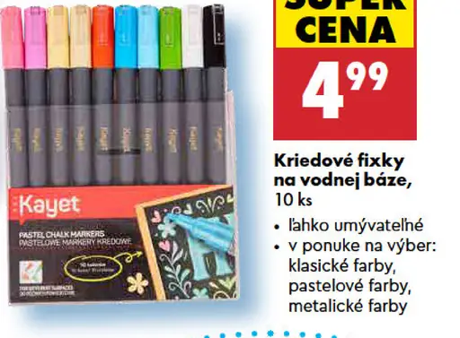 Kayet kriedové fixky