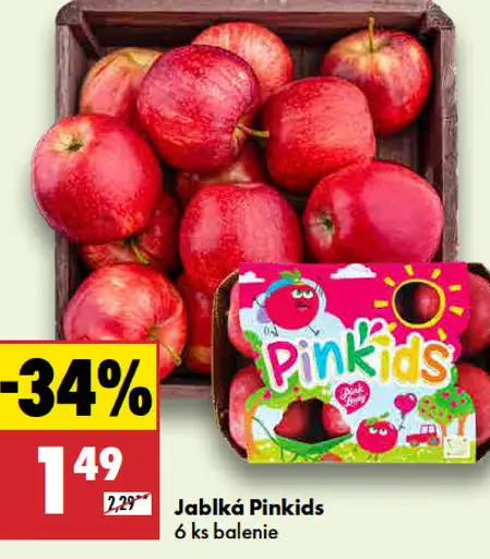 Pinkids Jablká
