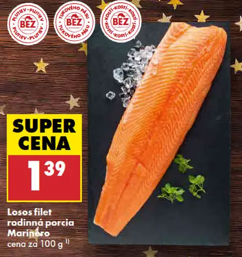 Marinero Losos filet rodinná porcia