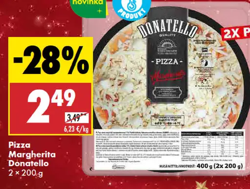 Donatello Pizza Margherita