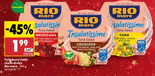 Rio Mare Tuniakový šalát