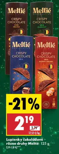 Meltié Lupienky čokoládové