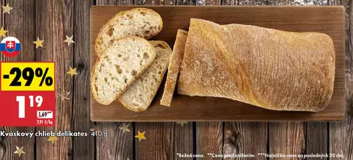 Kváskový chlieb Delikates