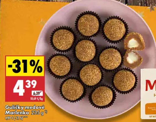 Marlenka Guľôčky medové