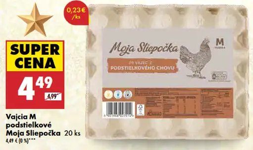 Moja Sliepočka Vajcia M