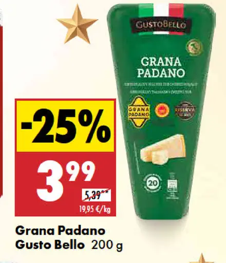Gusto Bello Grana Padano