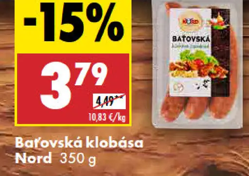 Baťovská klobása Nord