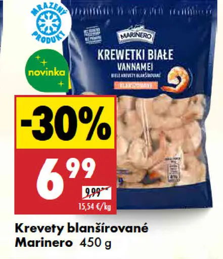 Marinero Krewety blanšírované