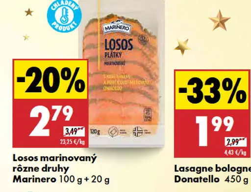 Marinero losos marínovaný