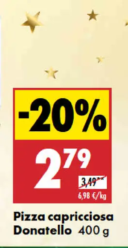 Pizza Capricciosa Donatello