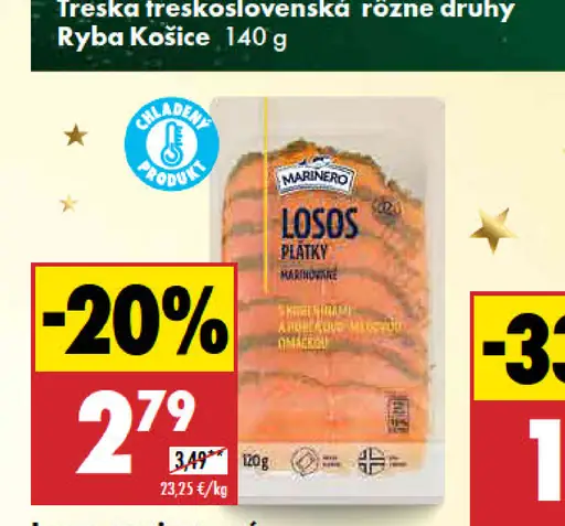 Ryba Košice treska treskoslovenská