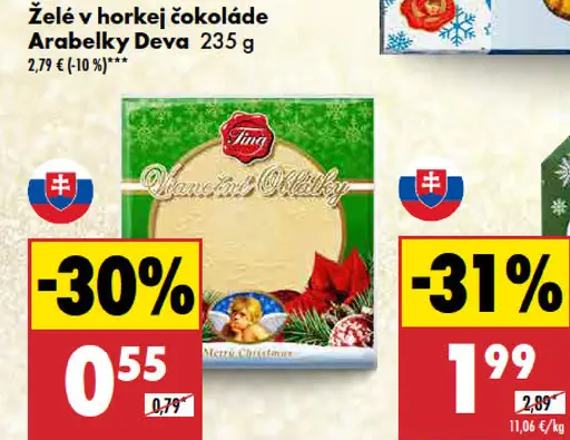 Deva Želé v horkej čokoláde Arabelky