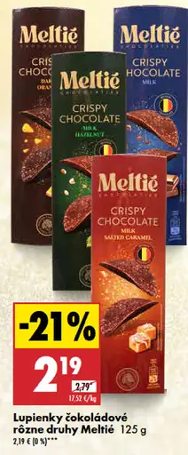 Meltié Lupienky čokoládové