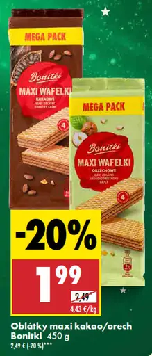 Bonitki Maxi Wafelki