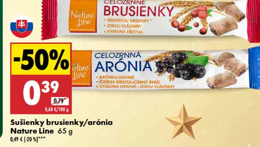 Nature Line Sušienky Brusienky/Arónia