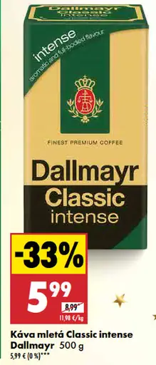 Káva mletá Dallmayr classic intense
