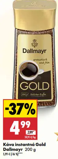 Dallmayr Gold Káva instantná