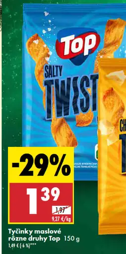 Top Tyčinky maslové