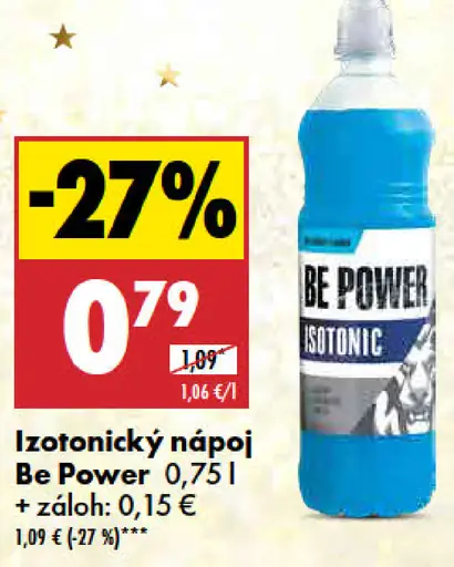 Be Power isotonic