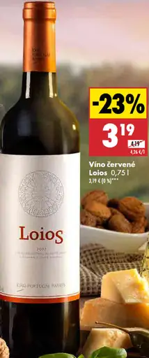 Loios Víno červené