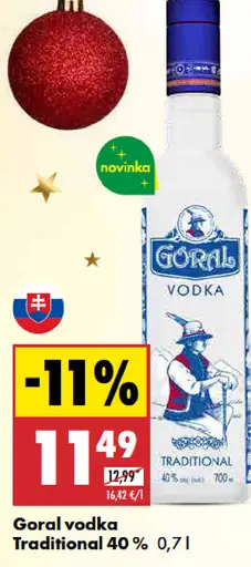 Goral vodka Traditional